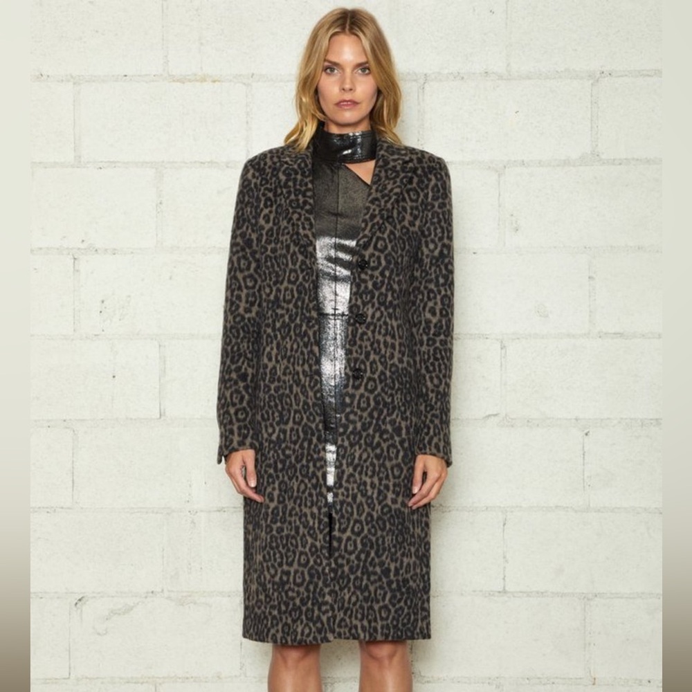RtA Leopard Print Women's Coat